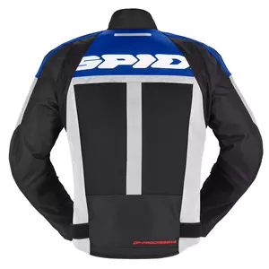 Spidi Progressive Net H2Out Textil-Motorradjacke schwarz-blau M-2