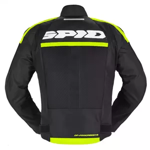 Spidi Progressive Net H2Out negru/galben fluo XXL jachetă de motocicletă din material textil-2