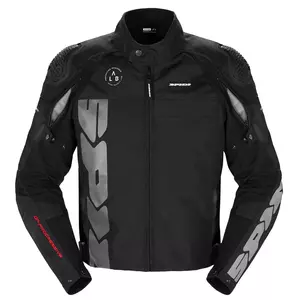 Текстилно яке за мотоциклет Spidi Progressive Tex черно 3XL - T326-026-3XL