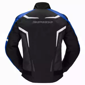 Spidi Race Evo H2Out fekete-kék-ezüst textil motoros dzseki M-2