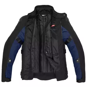 Spidi RW H2Out textilní bunda na motorku černo-modrá M-7