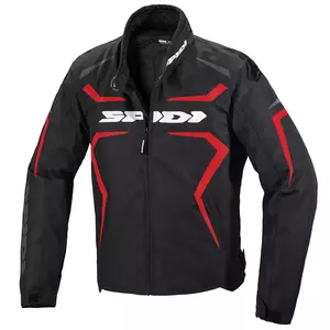 Casaco têxtil para motociclismo Spidi Sportmaster H2Out preto-vermelho XL-1