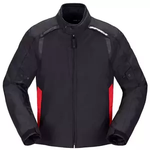 Текстилно яке за мотоциклет Spidi Tek H2Out черно и червено S - D286-021-S