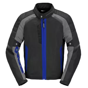Spidi Tek Net tekstilna motoristička jakna, crno-plava, 5XL-1