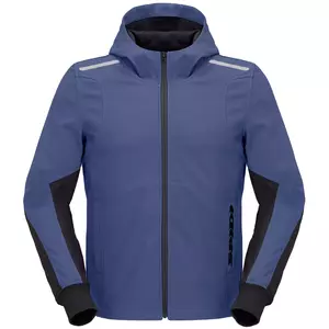 Spidi Hoodie Armor Lagana tekstilna motoristička jakna, plava i crna, XL - T327-387-XL