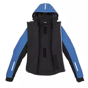 Spidi Hoodie H2Out II textil motoros dzseki fekete-kék M-3