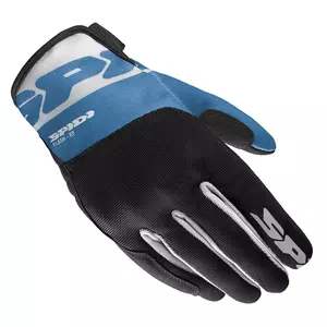 Spidi Flash-KP Lady γάντια μοτοσικλέτας μαύρο-γκρι-μπλε XS - B119-302-XS