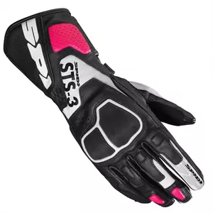 Ženske motociklističke rukavice Spidi STS-3 Lady, crne i roze M - A220-545-M