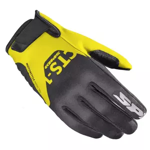 Spidi CTS-1 ръкавици за мотоциклет черни/жълти флуо M-1
