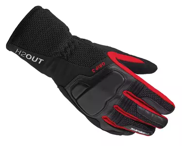 Spidi Grip 3 Lady H2Out ръкавици за мотоциклет черно-червени M-1