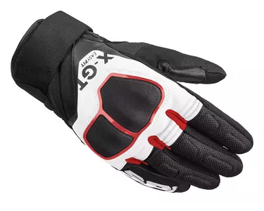 Rękawice motocyklowe Spidi X-GT czarno-czerwone M-1