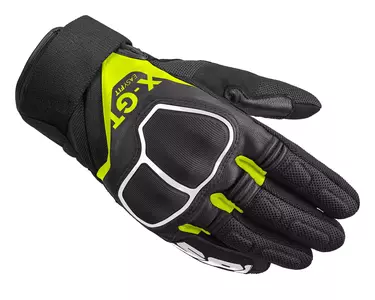 Spidi X-GT rukavice na motorku černá/žlutá fluo 3XL - C115-394-3XL