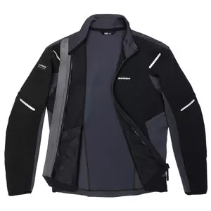 Spidi Mission-T textilní softshellová bunda černá 3XL-2