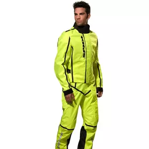 Pantalon de pluie moto Spidi Salopette jaune fluo M-3
