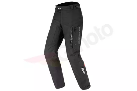 Spidi Outlander kratke tekstilne motoristične hlače črne 5XL - U111-026-5XL