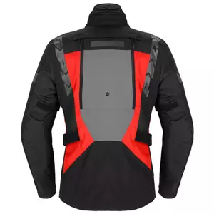 Spidi 4Season Evo Lady дамско текстилно яке за мотоциклет черно и червено L-2