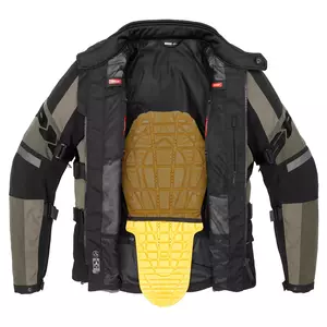 Spidi 4Season Evo textile motorbike jacket black-khaki L-6