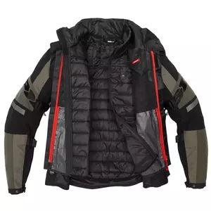 Spidi 4Season Evo textil motoros dzseki fekete-khaki M-5