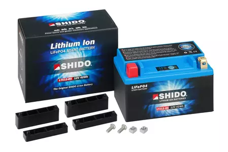 Akumulator litowo-jonowy Shido LTX12-BS YTX12-BS Li-Ion 12V 4Ah