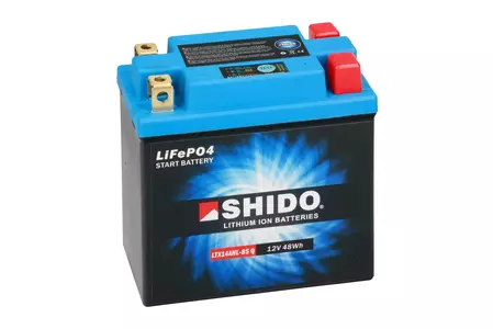 Shido LTX14AHL-BS YTX14AHL-BS Li-Ion 12V 4Ah akkumulátor-2