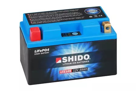 Shido LTZ10S YTZ10S Li-Ion baterija 12V 4Ah-2