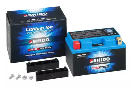 Akumulator litowo-jonowy Shido LTZ12S YTZ12S Li-Ion 12V 5Ah