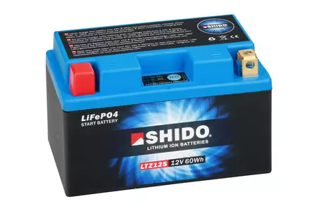 Shido LTZ12S YTZ12S Li-Ion baterija 12V 5Ah-2
