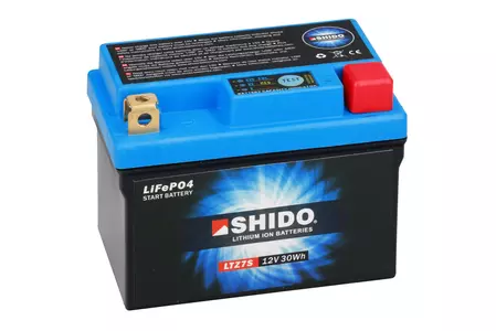 Shido LTZ7S YTZ7S Li-Ion 12V 2.4Ah akkumulátor-2