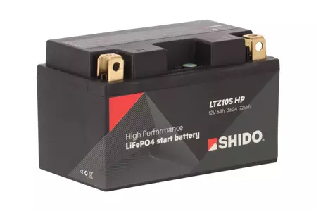 Akumulator litowo-jonowy Shido HP LTZ10S YTZ10S Li-Ion 12V 6Ah