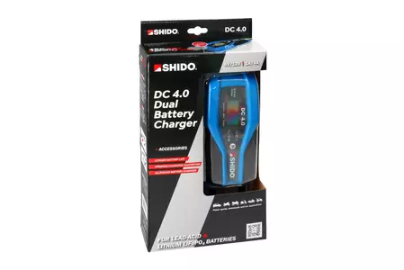 Nabíjačka batérií Shido DC4 4A EU - SHIDO DC4.0 EU