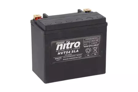 Akumulator bezobsługowy Nitro HVT 04 SLA AGM Har OE 65989-90 12V 22 Ah - HVT 04 SLA