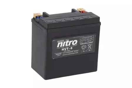 Nitro HVT 08 SLA underhållsfritt AGM Har OE 65948-00 12V 14 Ah batteri - HVT 08 SLA