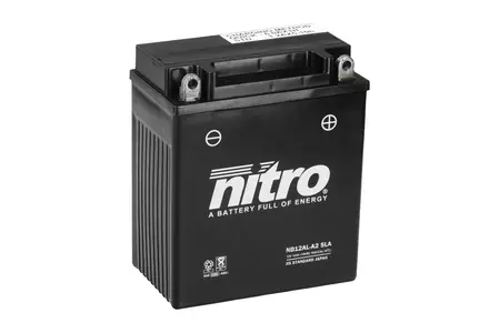 Nitro NB12AL-A2 YB12AL-A2 Batteria SLA GEL AGM 12V 12 Ah al gel-2