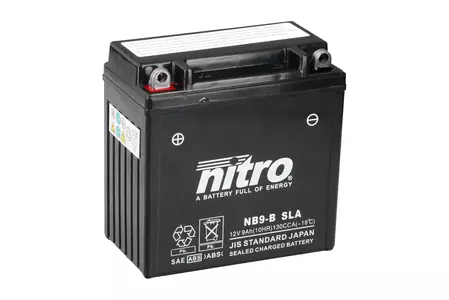 Gélová batéria Nitro NB9-B YB9-B SLA AGM GEL 12V 9 Ah-2