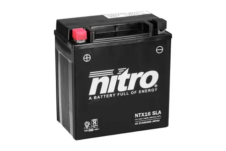 Nitro NTX16 YTX16-BS SLA AGM 12V 14 Ah gél akkumulátor-2
