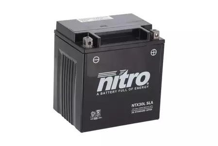 Nitro NTX30L YTX30L SLA GEL AGM 12v 32 Ah gelio akumuliatorius - NTX30L SLA