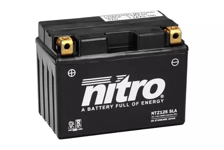 Nitro NTZ12S YTZ12S SLA AGM GEL 12V 11 Ah gélová batéria-2