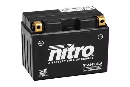 Nitro NTZ14S YTZ14S SLA AGM GEL 12V 11,2 Ah гел батерия-2
