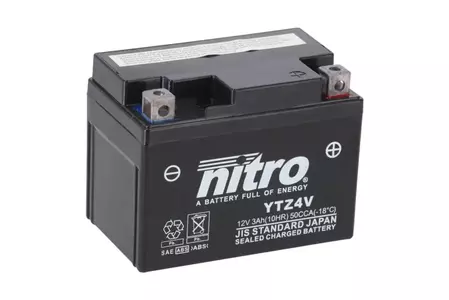 Nitro NTZ4V YTZ4V SLA AGM GEL 12V 3 Ah Gel-Batterie - NTZ4V SLA