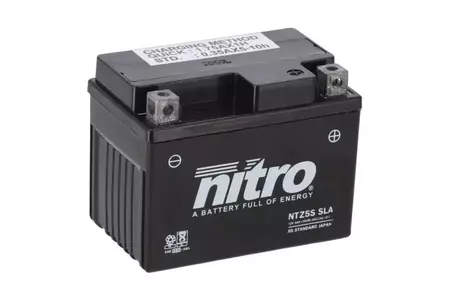 Nitro NTZ5S YTZ5S SLA AGM GEL 12V 4 Ah gelová baterie - NTZ5S SLA