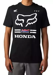 T-shirt Fox X Honda II Schwarz S-1