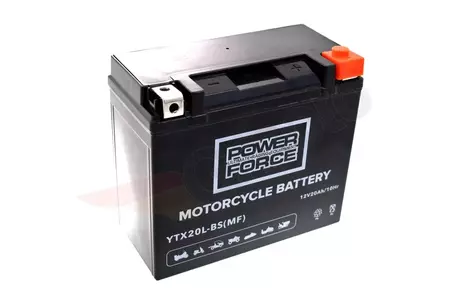 Batterie au gel Power Force YTX20L-BS - PF 24 661 0510