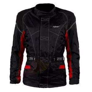 ZTK Viper blouson moto textile noir/rouge M-1