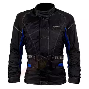 ZTK Viper giacca da moto in tessuto nero-blu XL - PF 17 010 1008