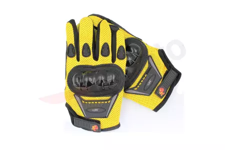 Power Force V-01 κίτρινα γάντια μοτοσικλέτας enduro M - PF 26 723 0023