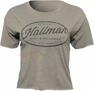 Thor Hallman Goods Crop Top t-shirt til kvinder, grå S - 3031-4020