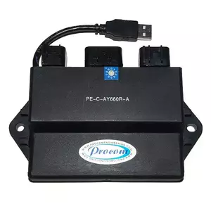 Electrosport Procom Zündmodul Yamaha YXR Rhino 660 (04-07), Rhino 450 (06-10) programmierbar mit USB - PECAY660RA