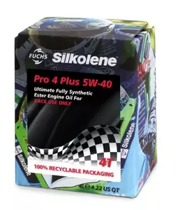 Silkolene Pro 4 5W40 4T Синтетично моторно масло 4л - G0ONN1