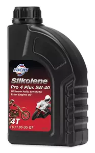 Silkolene Pro 4 Plus 5W40 4T Синтетично моторно масло 1л - G0YHXY