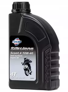 Silkolene Scoot 4 10W40 4T poolsünteetiline mootoriõli 1l - D63146
